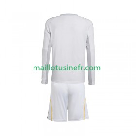 Maillot de Foot Real Madrid Domicile 2025-26 Manches Longues - Enfant
